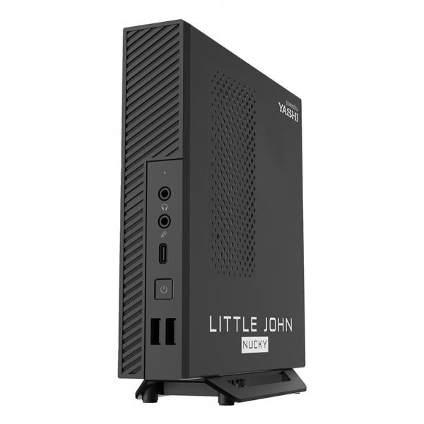 YASHI NY6850 PC/stazione di lavoro AMD Ryzen 7 PRO 6850H 16 GB LPDDR5-SDRAM 512 GB SSD Windows 11 Pro Mini PC Nero [NY6850]