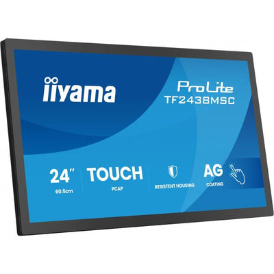 iiyama TF2438MSC-B2 pannello di controllo tattile 60,5 cm (23.8") 1920 x 1080 Pixel [TF2438MSC-B2]