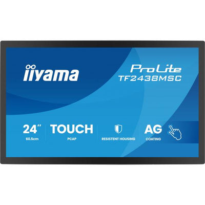 iiyama TF2438MSC-B2 pannello di controllo tattile 60,5 cm (23.8") 1920 x 1080 Pixel [TF2438MSC-B2]