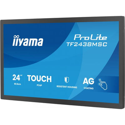 iiyama TF2438MSC-B2 pannello di controllo tattile 60,5 cm (23.8") 1920 x 1080 Pixel [TF2438MSC-B2]