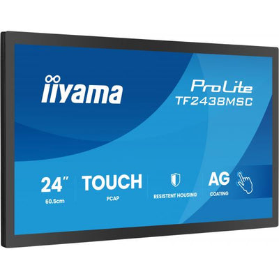 iiyama TF2438MSC-B2 pannello di controllo tattile 60,5 cm (23.8") 1920 x 1080 Pixel [TF2438MSC-B2]
