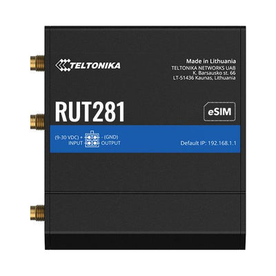 Teltonika - RUT281 COMPACT GLOBAL LTE CAT 4 ROUTER [RUT281000000]