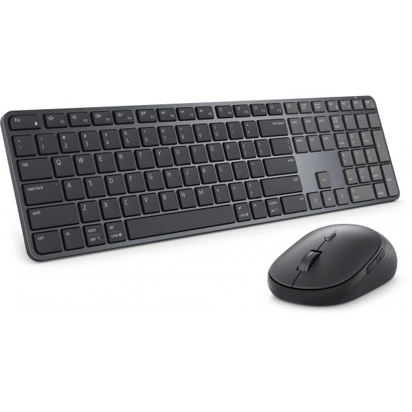 DELL Pro 7 Slim KM726 tastiera Mouse incluso Casa/ufficio RF senza fili + Bluetooth QWERTY Italiano Nero [KM726-ITL-EMEA]