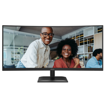 AOC CU34E4C Monitor PC 86,4 cm (34") 3440 x 1440 Pixel UltraWide Quad HD LED Nero [CU34E4CV]