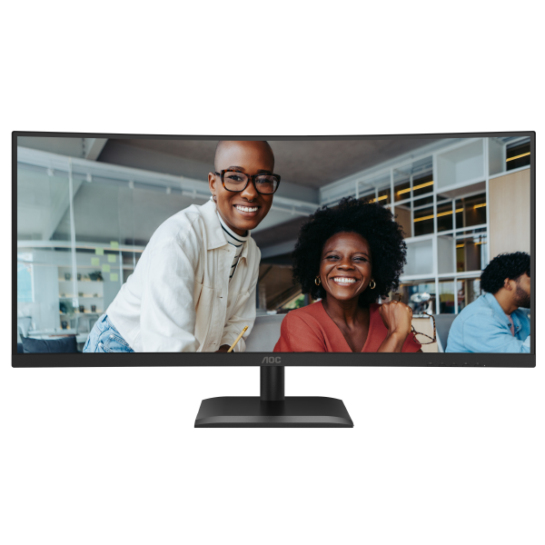 AOC CU34E4C Monitor PC 86,4 cm (34") 3440 x 1440 Pixel UltraWide Quad HD LED Nero [CU34E4CV]