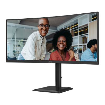 AOC CU34E4C Monitor PC 86,4 cm (34") 3440 x 1440 Pixel UltraWide Quad HD LED Nero [CU34E4CV]