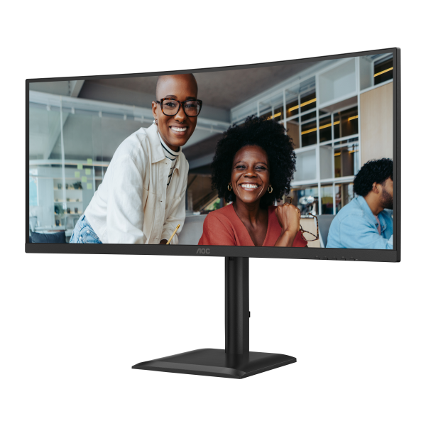 AOC CU34E4C Monitor PC 86,4 cm (34") 3440 x 1440 Pixel UltraWide Quad HD LED Nero [CU34E4CV]