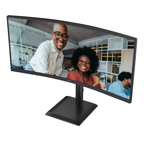 AOC CU34E4C Monitor PC 86,4 cm (34") 3440 x 1440 Pixel UltraWide Quad HD LED Nero [CU34E4CV]