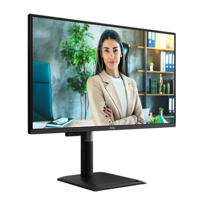AOC Q27P4C Monitor PC 68,6 cm (27") 2560 x 1440 Pixel Quad HD Nero [Q27P4CV]
