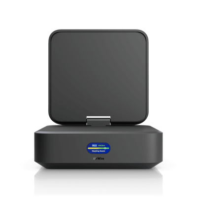 Ubiquiti - U-AirWire - High-performance WiFi 7 client adapter with STR MLO, enabling simultaneous full-duplex links for ultra-low latency, extended range, and true multi-gigabit real-world speeds. [U-AirWire]
