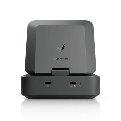Ubiquiti - U-AirWire - High-performance WiFi 7 client adapter with STR MLO, enabling simultaneous full-duplex links for ultra-low latency, extended range, and true multi-gigabit real-world speeds. [U-AirWire]
