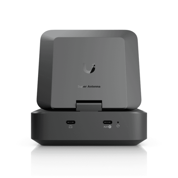 Ubiquiti - U-AirWire - High-performance WiFi 7 client adapter with STR MLO, enabling simultaneous full-duplex links for ultra-low latency, extended range, and true multi-gigabit real-world speeds. [U-AirWire]