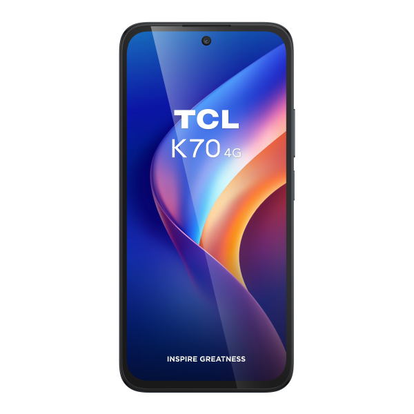 TCL K70 4G 17,3 cm (6.8") Dual SIM ibrida Android 16.0 USB tipo-C 4 GB 128 GB 5200 mAh Grigio [0165100274]