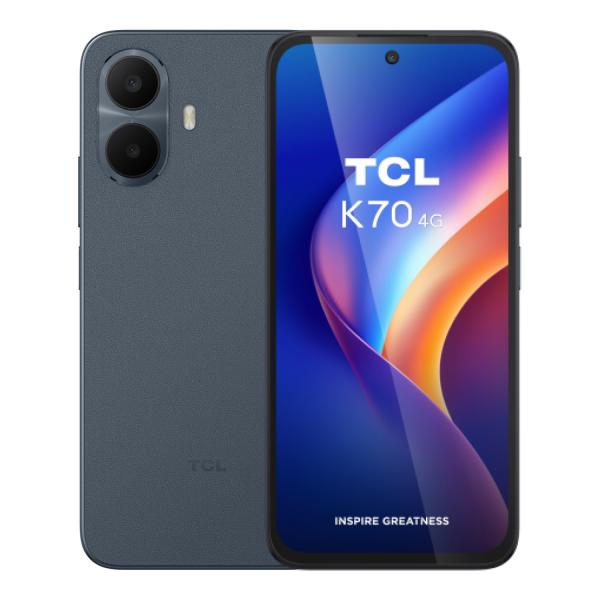 TCL K70 4G 17,3 cm (6.8") Dual SIM ibrida Android 16.0 USB tipo-C 4 GB 128 GB 5200 mAh Grigio [0165100274]