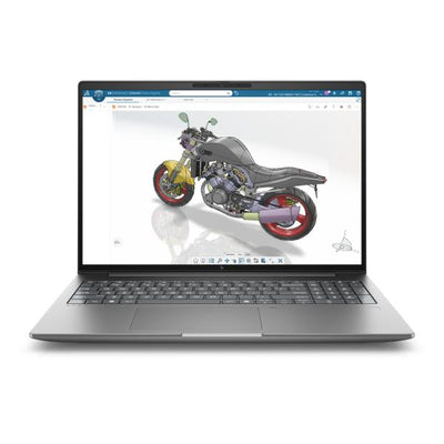 HP DK1U4ET laptop Copilot+ PC Intel Core Ultra 7 356H 40,6 cm (16") WUXGA 32 GB DDR5-SDRAM 1 TB SSD NVIDIA RTX PRO 2000 Blackwell Wi-Fi 7 (802.11be) Windows 11 Pro AI Workstation, AI PC Argento [DK1U4ET#ABZ]