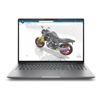 HP DK1U4ET laptop Copilot+ PC Intel Core Ultra 7 356H 40,6 cm (16") WUXGA 32 GB DDR5-SDRAM 1 TB SSD NVIDIA RTX PRO 2000 Blackwell Wi-Fi 7 (802.11be) Windows 11 Pro AI Workstation, AI PC Argento [DK1U4ET#ABZ]
