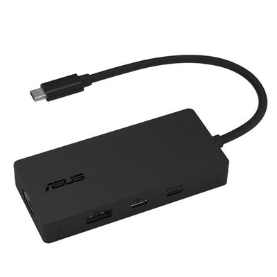 Asus DC110 - 4-in-1 USB-C Docking - HDMI 2.0 - 4K - 100W - PD - Black [90XB0AIN-BDS010]