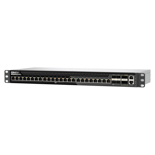 QNAP QSW-M7230-2X4F24T switch di rete Gestito L3 10G Ethernet (100/1000/10000) 1U Nero [QSW-M7230-2X4F24T]