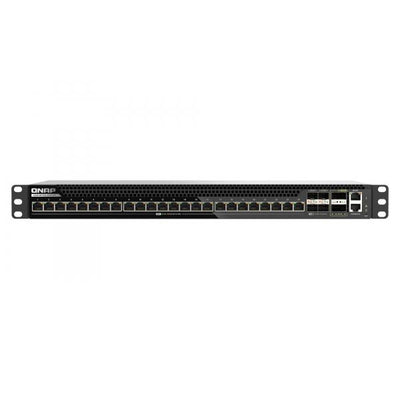 QNAP QSW-M7230-2X4F24T switch di rete Gestito L3 10G Ethernet (100/1000/10000) 1U Nero [QSW-M7230-2X4F24T]