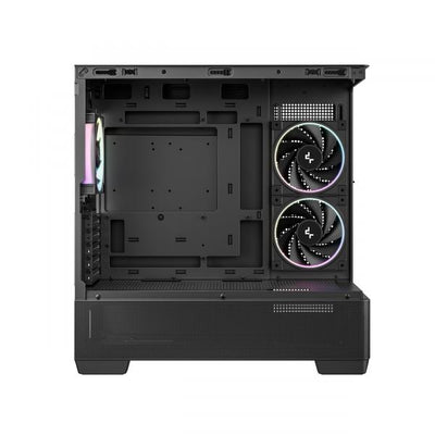 DEEPCOOL CASE MICRO ATX CG380U 3F BLACK PANORAMIC 3CURVE ARGB 2TB 360mm AIO [R-CG380U-BKAGM3-G]