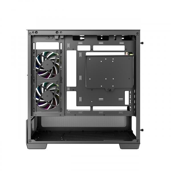 DEEPCOOL CASE MICRO ATX CG380U 3F BLACK PANORAMIC 3CURVE ARGB 2TB 360mm AIO [R-CG380U-BKAGM3-G]