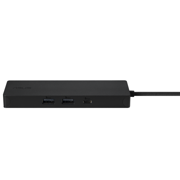 Asus DC210 - 8-in-1 USB-C Dock - USB-A - USb-C - RJ45 - HDMI - SD - MicroSD Card Reader - 4K - 100W - Power Delivery - Black [90XB098N-BDS010]