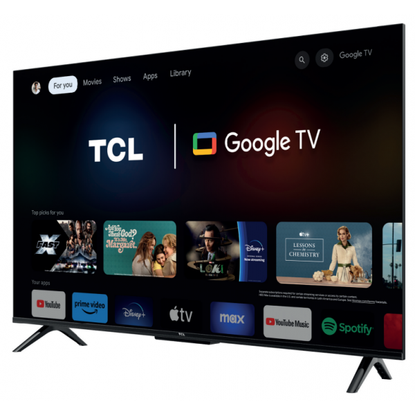 TCL SMART TV 43" 4K [43P61K]
