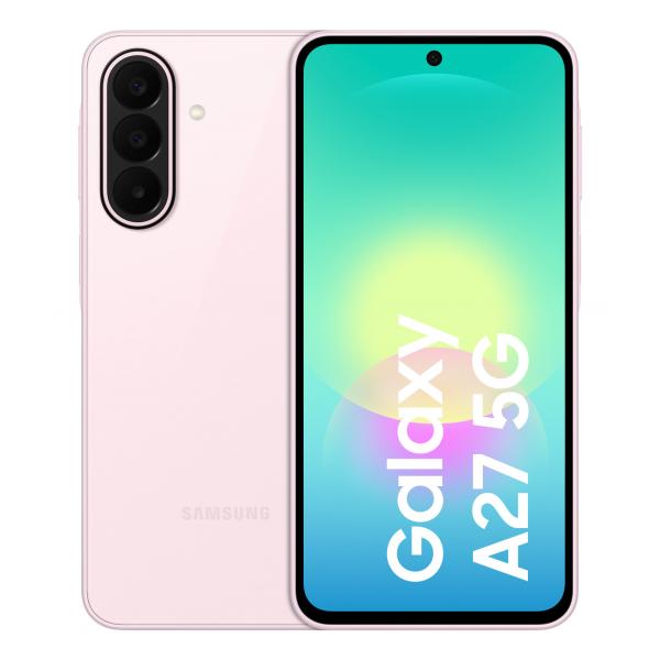 Samsung GALAXY A27 5G 17 cm (6.7") Dual SIM ibrida Android 16.0 USB tipo-C 6 GB 128 GB 5000 mAh Rosa chiaro [SM-A276BLIBEUE]