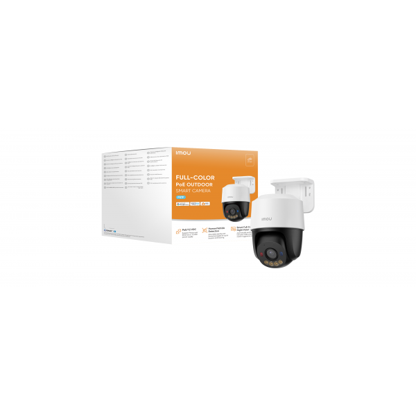 IMOU TELECAMERA POE 3MP 25/30FPS,POE/DC 12V 1A POWER SUPPLY, PTZ(PAN 0355,TILT 090),HUMAN VEHI [IPC-PS7FP-5M0]
