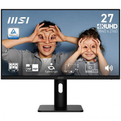 MSI MONITOR 27 LED IPS 4K UHD 16:9 4ms 300 CDM, PIVOT, DP/HDMI, MULTIMEDIALE [PRO MP273UP E6]