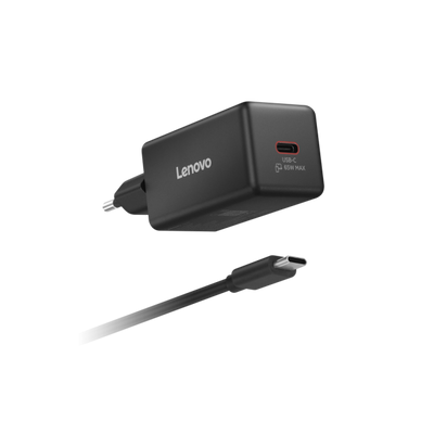 Lenovo 40AW65WBEU Caricabatterie per dispositivi mobili Universale Nero AC Interno [40AW65WBEU]
