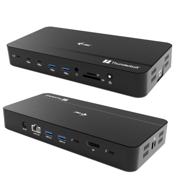 i-tec Thunderbolt 5 Triple Display Docking Station, M.2 slot, 6x USB, 2.5GLAN + Power Delivery 140W [TB5TRIPLEDOCKM2PDIT]