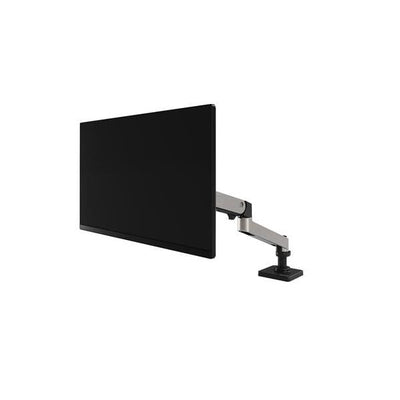 Ergotron LX Pro Desk Monitor Arm - Single Monitor Mount - Polished Aluminum [45-682-026]