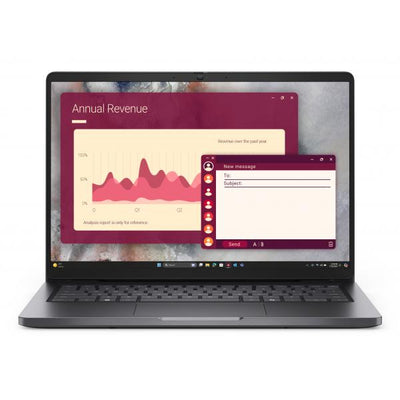 DELL Pro 14 PC14250 Intel Core Ultra 5 225U Computer portatile 35,6 cm (14") Full HD+ 16 GB DDR5-SDRAM 512 GB SSD Wi-Fi 6E (802.11ax) Windows 11 Pro Nero Italiano [069KF]