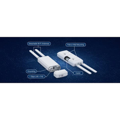 KEENETIC ACCESS POINT STELLAR 6 (KAP-650-EU) AX3000 WI-FI 6 INDOOR/OUTDOOR CON PORTE GIGABIT ETHERNE [KAP-650-EU]