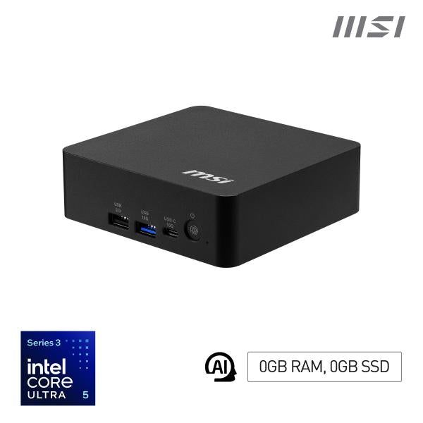 MSI MINI PC BAREBONE CUBI NUC AI ULTRA 5 322 FREEDOS [CUBI NUC AI 3MG-005B]