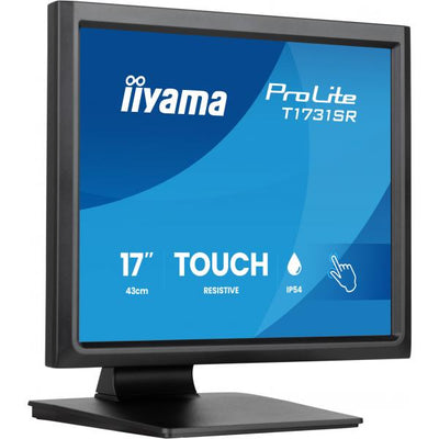 iiyama ProLite T1731SR-B2S Monitor PC 43,2 cm (17") 1280 x 1024 Pixel SXGA LCD Touch screen Tavolo Nero [T1731SR-B2S]