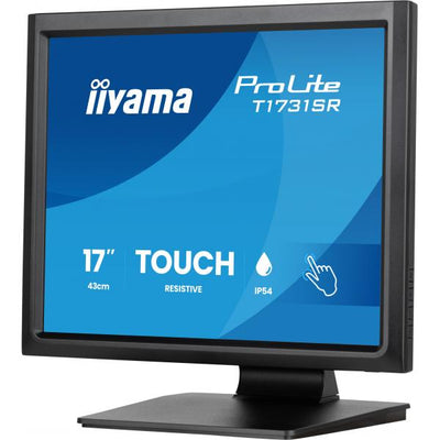 iiyama ProLite T1731SR-B2S Monitor PC 43,2 cm (17") 1280 x 1024 Pixel SXGA LCD Touch screen Tavolo Nero [T1731SR-B2S]