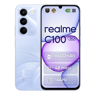 REALME SMARTPHONE C100 5G 4GB 256GB PURPLE [631011008294]