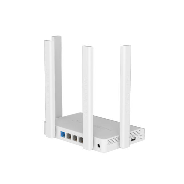 KEENETIC Router Gigabit Wi-Fi 5 AC1200 con Smart Switch Gigabit con 4 porte, N.1 USB [KN-1913-01-EU]