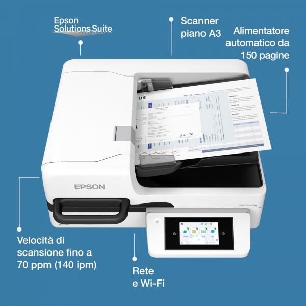 Epson WorkForce DS-71000WN [B11B284401]