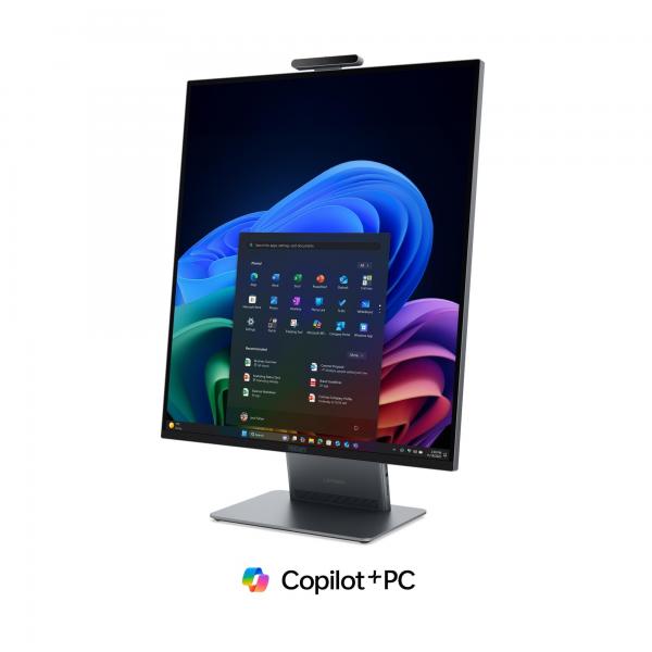 Lenovo ThinkCentre X AIO Copilot+ PC Intel Core Ultra 5 325 70,1 cm (27.6") 2560 x 2880 Pixel PC All-in-one 16 GB LPDDR5x-SDRAM 1 TB SSD Windows 11 Pro Wi-Fi 7 (802.11be) Grigio [13H4000LIX]