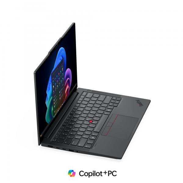 Lenovo ThinkPad E14 Gen 8 (Intel) Copilot+ PC Intel Core Ultra 5 325 Computer portatile 35,6 cm (14") WUXGA 16 GB DDR5-SDRAM 512 GB SSD Wi-Fi 7 (802.11be) Windows 11 Pro Italiano Nero [21Y6007WIX]