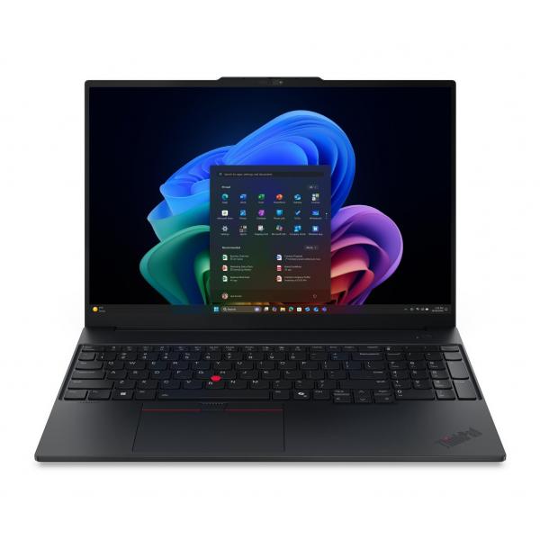 Lenovo ThinkPad E16 Gen 4 (Intel) Copilot+ PC Intel Core Ultra 5 325 Computer portatile 40,6 cm (16") WUXGA 16 GB DDR5-SDRAM 512 GB SSD Wi-Fi 7 (802.11be) Windows 11 Pro Italiano Nero [21YC006PIX]