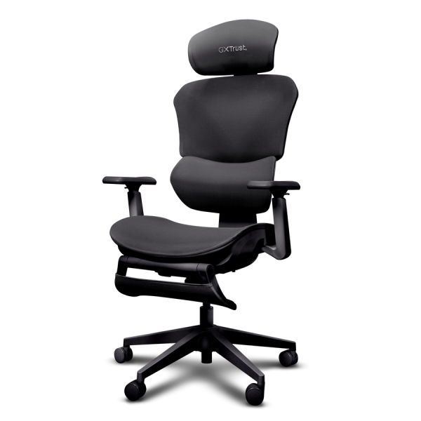 Trust GXT 725 Rivara Sedia da gaming per PC Seduta imbottita Nero [26010]