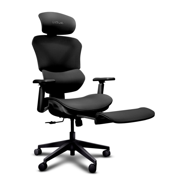 Trust GXT 725 Rivara Sedia da gaming per PC Seduta imbottita Nero [26010]