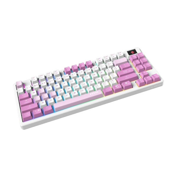 MSI GK600 WHITE DEEP PURPLE LIGHT PURPLE FORGE KEYBOARD ,ITA [S11-43ITQ01-HH9]