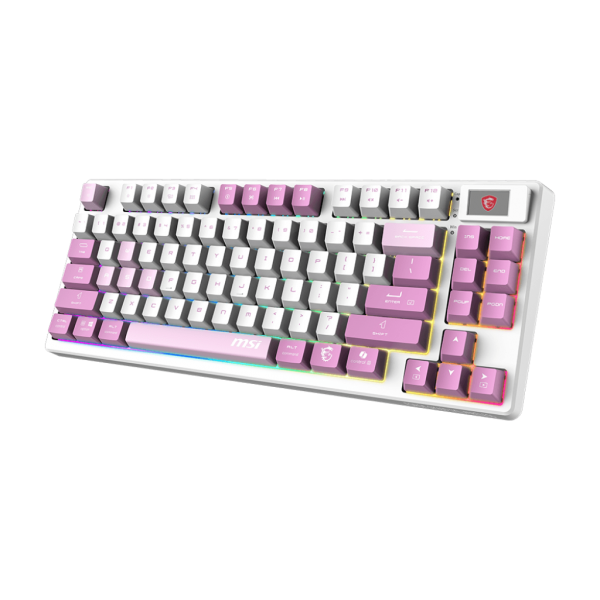 MSI GK600 WHITE DEEP PURPLE LIGHT PURPLE FORGE KEYBOARD ,ITA [S11-43ITQ01-HH9]