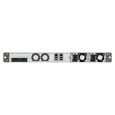 QNAP TS-H665U-RP Server di archiviazione Rack (1U) 8 GB DDR5 0 TB QNAP QTS Nero [TS-H665U-RP-8G]