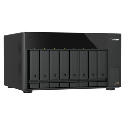 QNAP TL-D810TC4 array di dischi 0 TB Desktop Nero [TL-D810TC4]